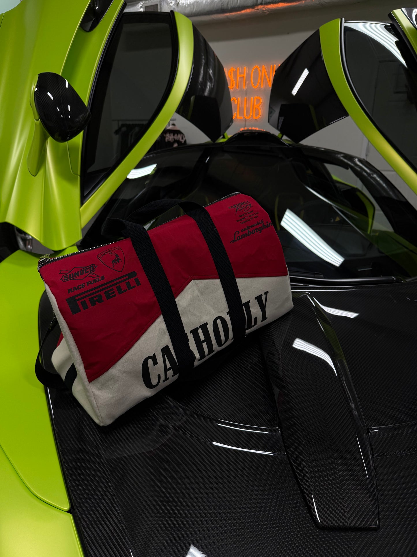 Cash Only Racing Duffle Bag