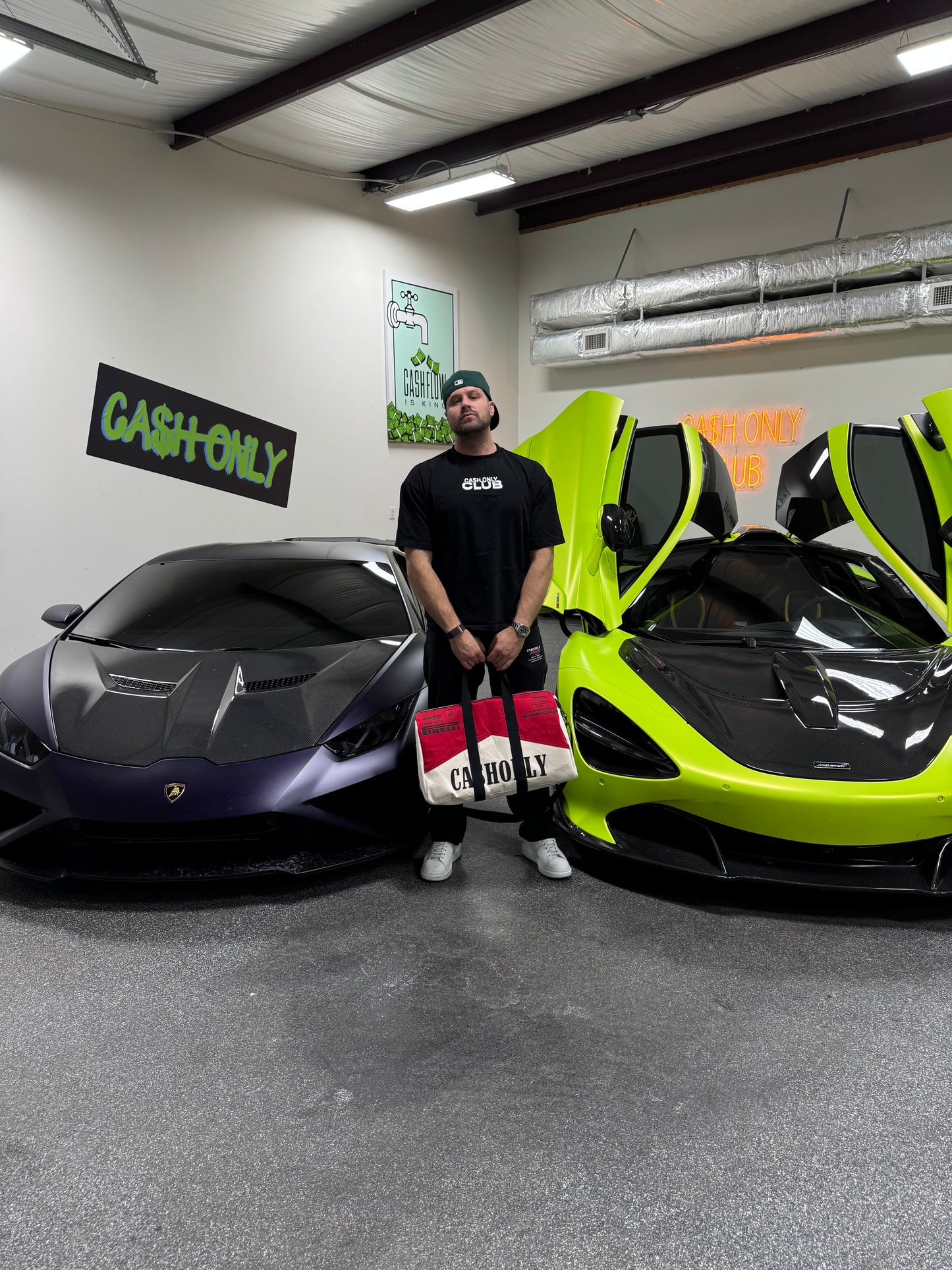 Cash Only Racing Duffle Bag