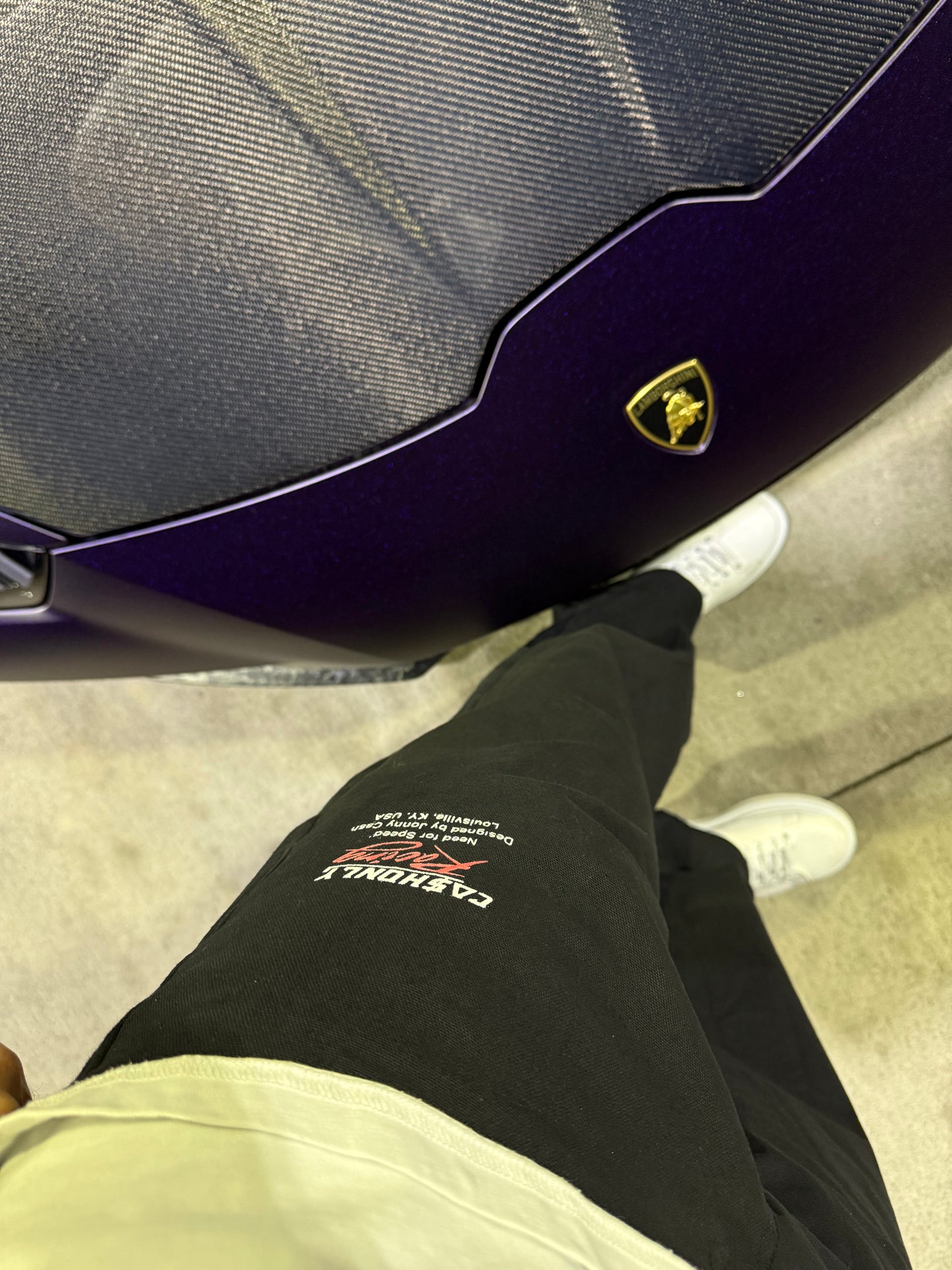 CA$H ONLY RACING/LAMBORGHINI PANTS