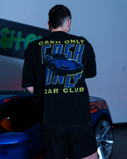 Cash Only Car Club (Aston Martin) Acid Wash T-Shirt