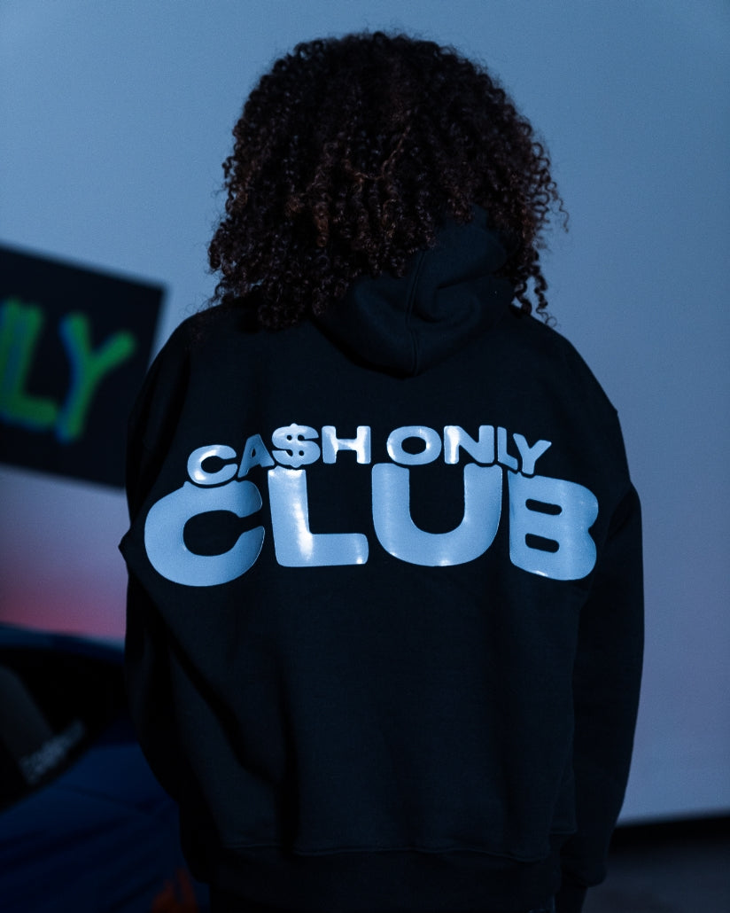 Cash only club hoodie