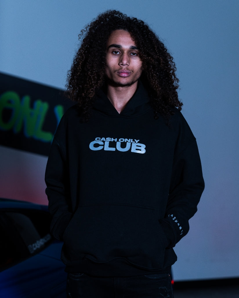 Cash only club hoodie