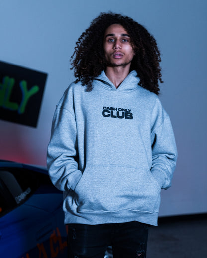 Cash only club hoodie