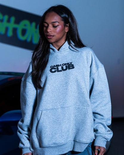 Cash only club hoodie