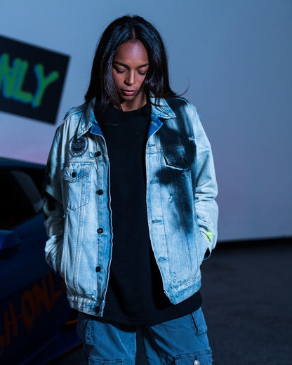 Cash Only Club Denim Jacket - LIMITED EDITION