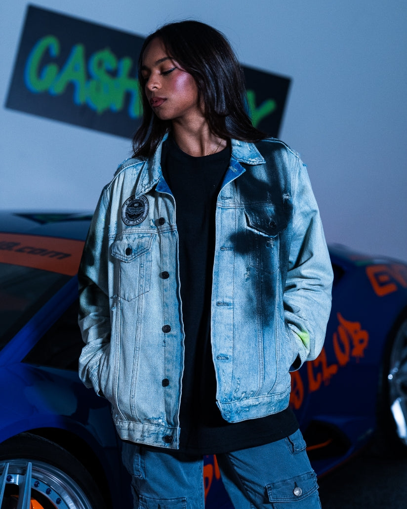 Cash Only Club Denim Jacket - LIMITED EDITION