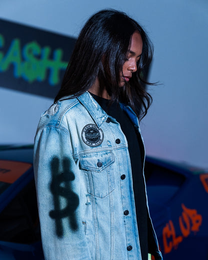 Cash Only Club Denim Jacket - LIMITED EDITION